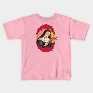 St Rita of Cascia Prayer Catholic Patron Saint Lost Causes Kids T-Shirt